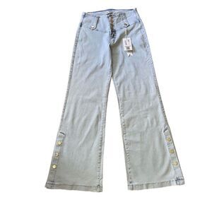 Esperanto Jeans Women’s Size M (28 European) Wide Leg  Fine Stretch Fabric